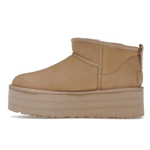 UGG Classic Ultra Mini Platform Driftwood (W) - женская сетка размеров