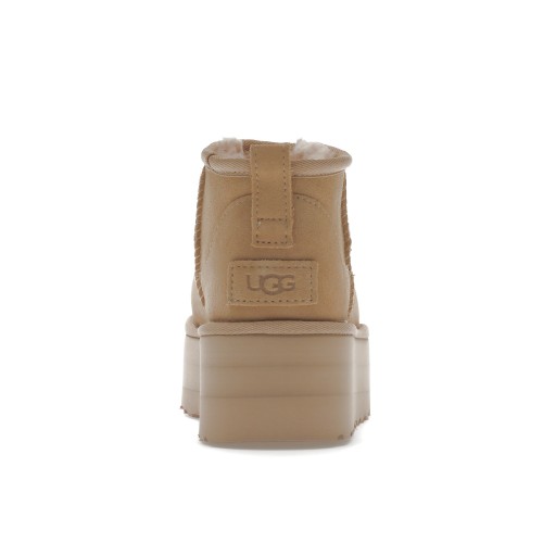 UGG Classic Ultra Mini Platform Driftwood (W) - женская сетка размеров