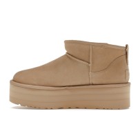 Женские UGG Classic Ultra Mini Platform Boot Mustard Seed (W)