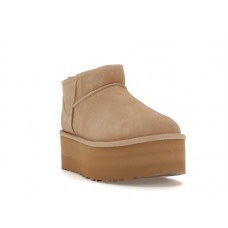 Женские UGG Classic Ultra Mini Platform Boot Sand (W)