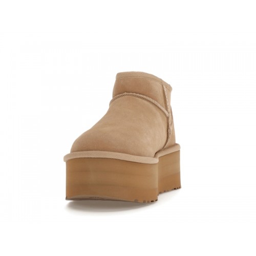 UGG Wmns Classic Ultra Mini Platform Boot Sand - женская сетка размеров