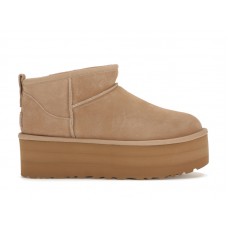 Женские UGG Classic Ultra Mini Platform Boot Sand (W)