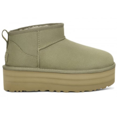 UGG Classic Ultra Mini Platform Boot Shaded Clover (W) - женская сетка размеров