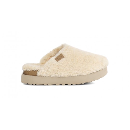 UGG Fuzz Sugar Slide Natural (W) - женская сетка размеров