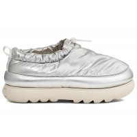 Женские тапки UGG Classic Maxi Clog Metallic Silver (W)
