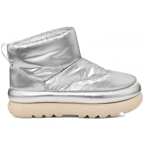 UGG Classic Maxi Mini Boot Metallic Silver (W) - женская сетка размеров