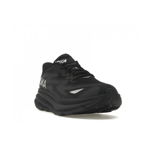 Hoka One One Clifton 9 Gore-Tex Black Black - мужская сетка размеров