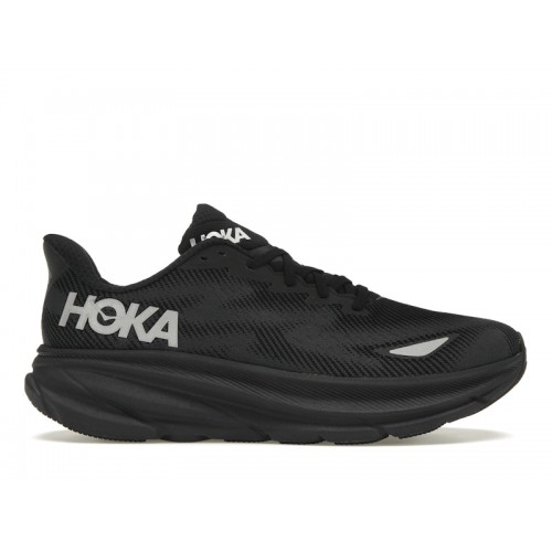 Hoka One One Clifton 9 Gore-Tex Black Black - мужская сетка размеров
