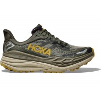 Hoka One One Stinson 7 Olive Haze Forest Cover