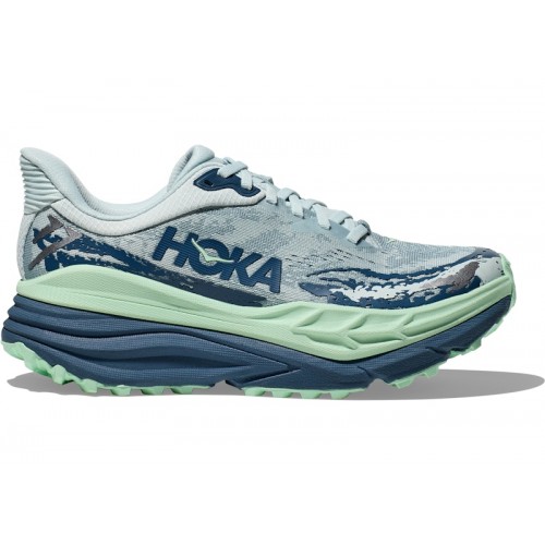 HOKA Wmns Stinson 7 Droplet Thunder Cloud - женская сетка размеров
