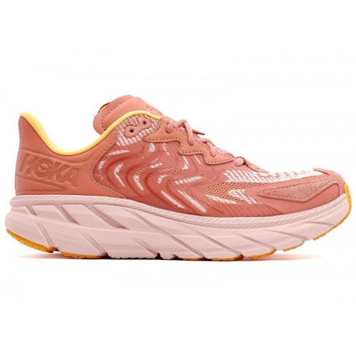 HOKA Clifton LS Earthenware Peach Whip - мужская сетка размеров