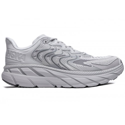 HOKA Clifton LS Stardust Galactic Grey - мужская сетка размеров