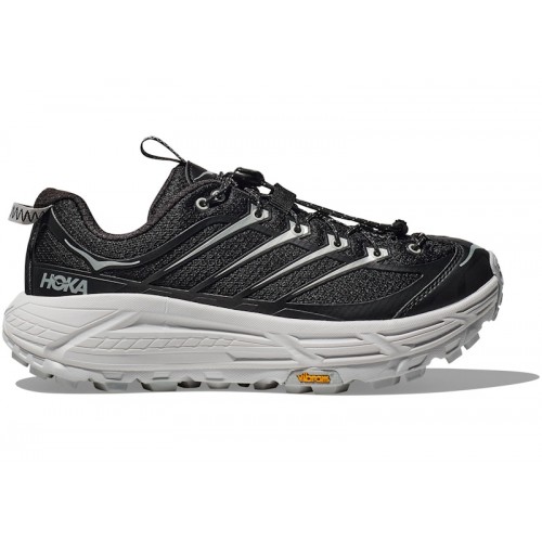 HOKA Mafate Three2 Black Cosmic Grey - мужская сетка размеров