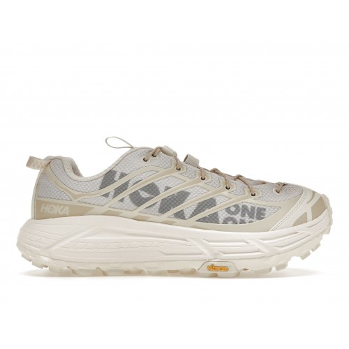 Кроссы Hoka One One Mafate Three2 Eggnog Shifting Sand - мужская сетка размеров