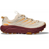 Hoka One One Mafate Three2 Vanilla Varsity Burgundy