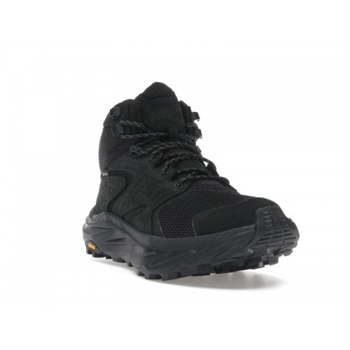 HOKA Anacapa 2 Mid GORE-TEX Triple Black - мужская сетка размеров HOKA Anacapa 2 Mid GORE-TEX Triple Black - мужская сетка размеров