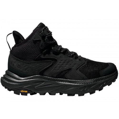 Кроссы Hoka One One Anacapa 2 Mid Gore-Tex Black - мужская сетка размеров