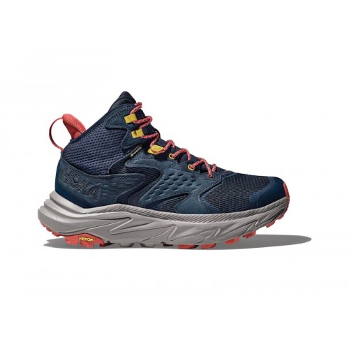 HOKA Anacapa 2 Mid GORE-TEX Outer Space Grey - мужская сетка размеров