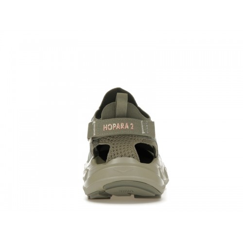 HOKA Hopara 2 Sandal Barley Oat Milk - мужская сетка размеров