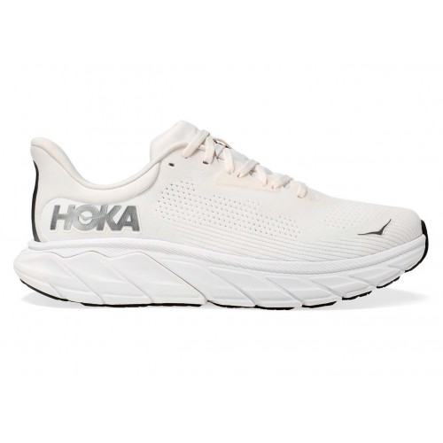 Кроссы Hoka One One Arahi 7 Blanc De Blanc Steel Wool - мужская сетка размеров