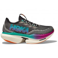 Hoka One One Cielo X1 Black Electric Aqua
