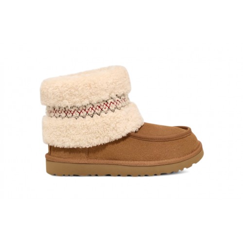 UGG Mini Heritage Braid Chestnut (W) - женская сетка размеров