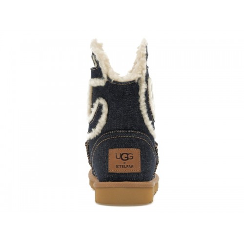 UGG x Telfar Logo Mini Denim - мужская сетка размеров