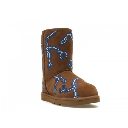 UGG Classic Short Boot Palace Lightning Chestnut - мужская сетка размеров