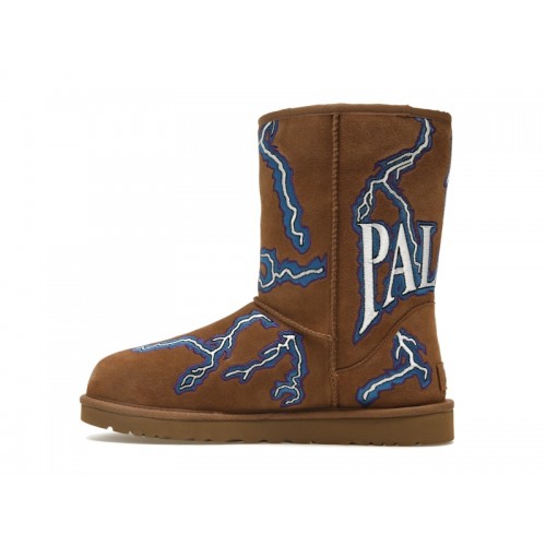 UGG Classic Short Boot Palace Lightning Chestnut - мужская сетка размеров