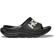 Hoka One One Ora Athletic Slide Black White