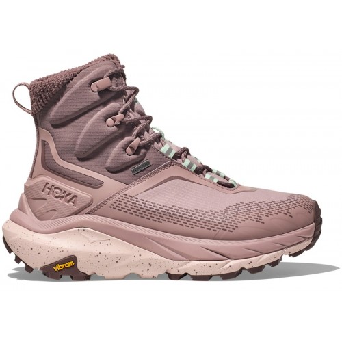 Кроссы Hoka One One Kaha 2 Frost Gore-Tex Quartzite Cosmic Pearl (W) - женская сетка размеров