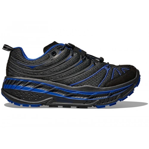 HOKA Stinson Evo OG Black Ultramarine - мужская сетка размеров