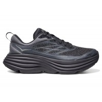 Hoka One One Bondi 8 Caged Charcoal Grey Grey Skies