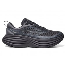 Hoka One One Bondi 8 Caged Charcoal Grey Grey Skies