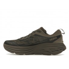 Hoka One One Bondi 8 Caged StealthTech Umber