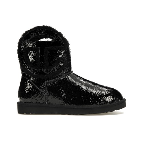 UGG x Telfar Logo Mini Crinkle Black - мужская сетка размеров