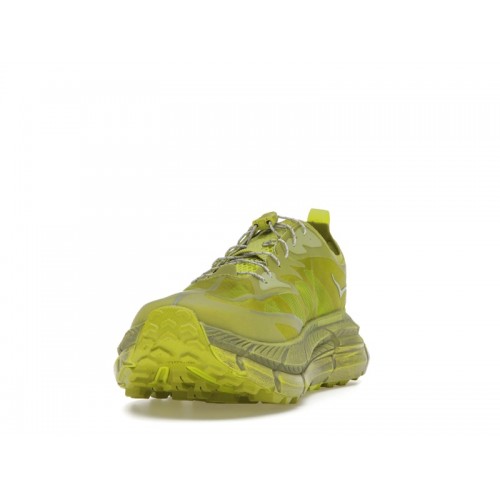 HOKA Satisfy x Mafate Speed 4 Lite Sulfur - мужская сетка размеров