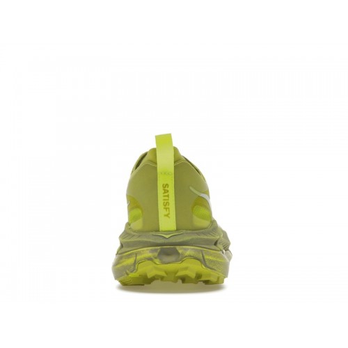 HOKA Satisfy x Mafate Speed 4 Lite Sulfur - мужская сетка размеров