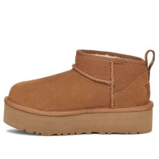 Детские UGG Classic Ultra Mini Platform Boot Chestnut (Kids)