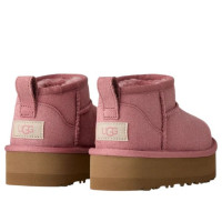 Детские UGG Classic Ultra Mini Platform Boot Pink Dawn (Kids)