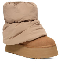 Женские UGG Classic Mini Dipper Puffer Boot Amphora Chestnut (W)