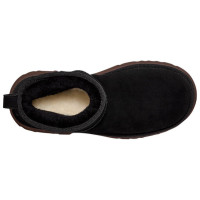 Женские UGG Classic Ultra Mini New Heights Boot Black (W)