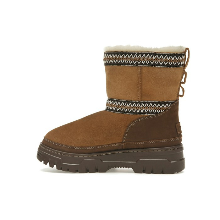 UGG Classic Mini TrailGazer Chestnut - женская сетка размеров UGG Classic Mini TrailGazer Chestnut - женская сетка размеров