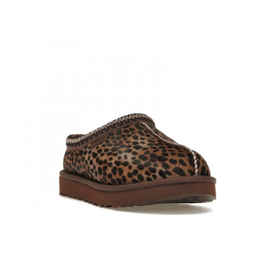 UGG Wmns Tasman Caspian Slipper Burnt Cedar Cheetah - женская сетка размеров