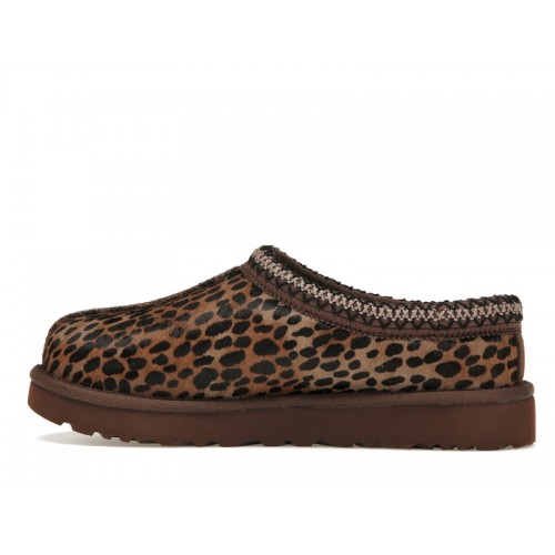UGG Wmns Tasman Caspian Slipper Burnt Cedar Cheetah - женская сетка размеров