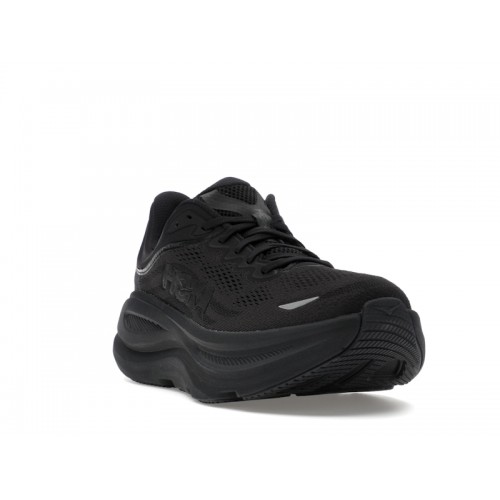 HOKA Bondi 9 Triple Black - мужская сетка размеров HOKA Bondi 9 Triple Black - мужская сетка размеров