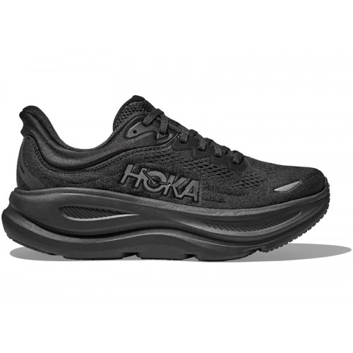Кроссы Hoka One One Bondi 9 Triple Black - мужская сетка размеров