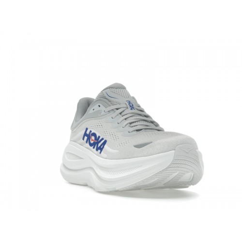 HOKA Bondi 9 Cosmic Grey Ultramarine - мужская сетка размеров
