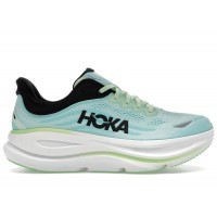 Hoka One One Bondi 9 Luna Moth Blue Spark