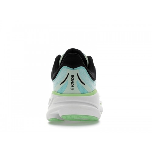 HOKA Bondi 9 Luna Moth Blue Spark - мужская сетка размеров